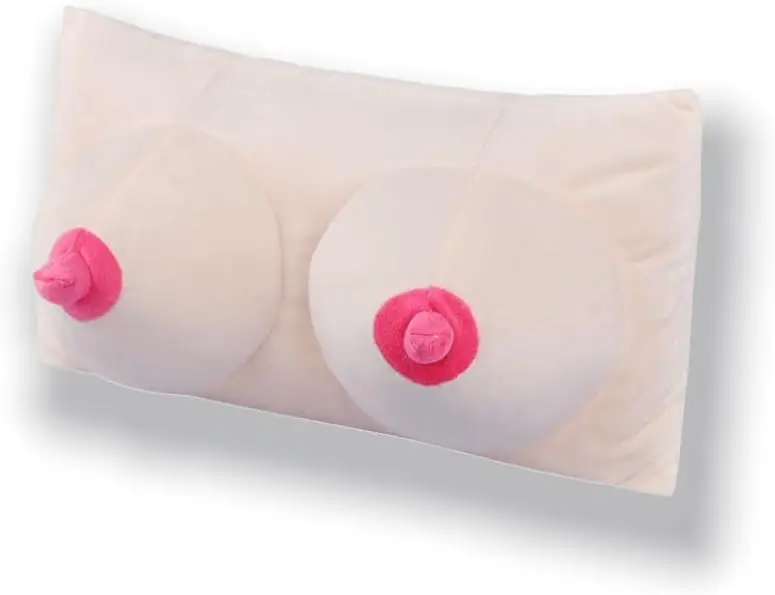 Funny Boobs Pillow Soft Plush Cushion for Neck and Shoulder Sleep Support Gifts for Couples
Funny Boobs Pillow Soft Plush Cushion for Neck and Shoulder Sleep Support Gifts for Couples