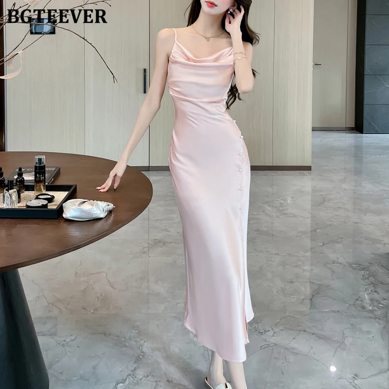 BGTEEVER Spring Summer Fashion Swinging Collar Ladies Sleeveless Package Hip Dress Elegant Women Slim Bodycon Sain Dress
BGTEEVER Spring Summer Fashion Swinging Collar Ladies Sleeveless Package Hip Dress Elegant Women Slim Bodycon Sain Dress