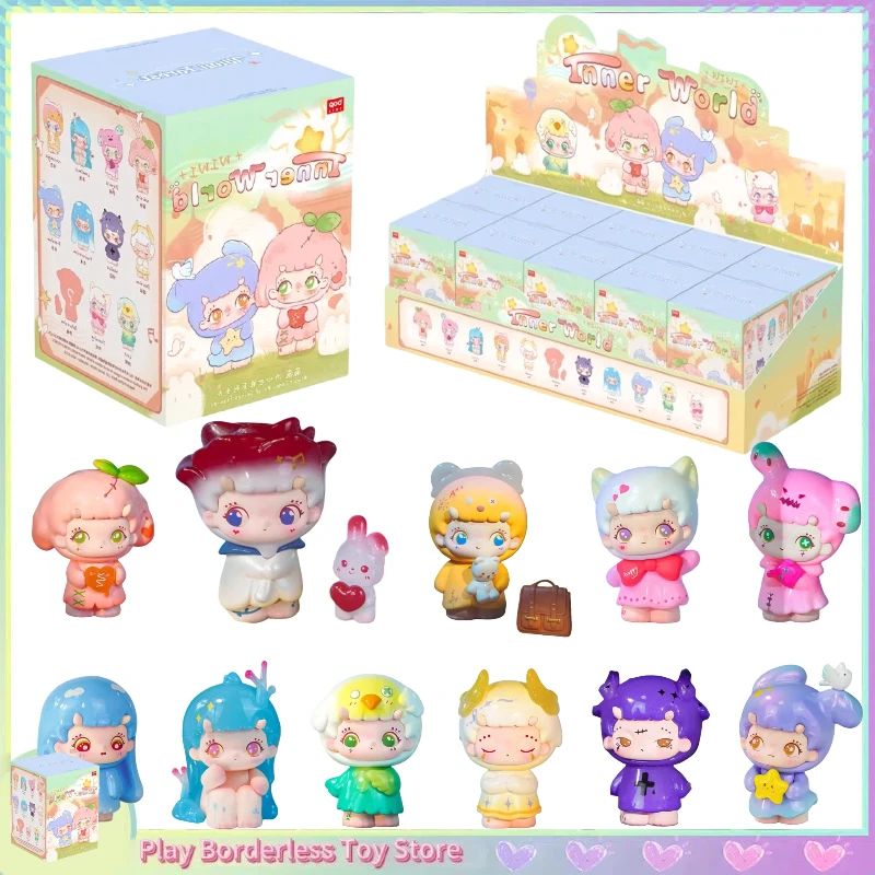 Аутентичная слепая коробка Weiwei Inner World, милая аниме-фигурка из мультфильма, коллекция украшений для рабочего стола, версия Q, игрушка, модный подарок на праздник
Аутентичная слепая коробка Weiwei Inner World, милая аниме-фигурка из мультфильма, коллекция украшений для рабочего стола, версия Q, игрушка, модный подарок на праздник