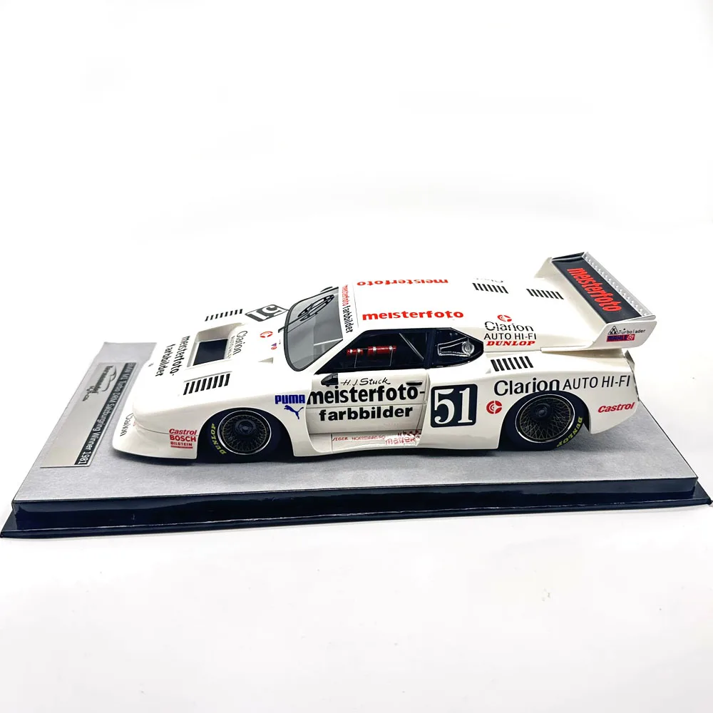 M1 Turbo DRM Salzburgring Winner 1981 #51 1/18 Scale Resin Model Car Birthday Collection Gift Toy Scene Matching
M1 Turbo DRM Salzburgring Winner 1981 #51 1/18 Scale Resin Model Car Birthday Collection Gift Toy Scene Matching