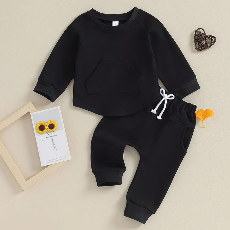 Children s Fall Winter Casual Outfit Crew Neck Long Sleeve Shirt White Elastic Waist Loose Pants 2-Piece Cozy Set for Kids
Children s Fall Winter Casual Outfit Crew Neck Long Sleeve Shirt White Elastic Waist Loose Pants 2-Piece Cozy Set for Kids
