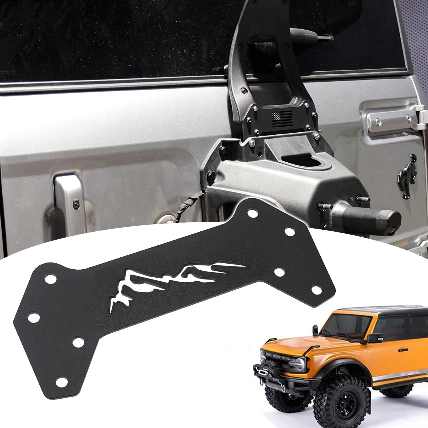 3-й удлинитель стоп-сигнала, монтажный кронштейн для Ford Bronco Offroad, 2/4 двери, 2021-2023, шина, третий стоп-сигнал, приподнятый держатель
3-й удлинитель стоп-сигнала, монтажный кронштейн для Ford Bronco Offroad, 2/4 двери, 2021-2023, шина, третий стоп-сигнал, приподнятый держатель