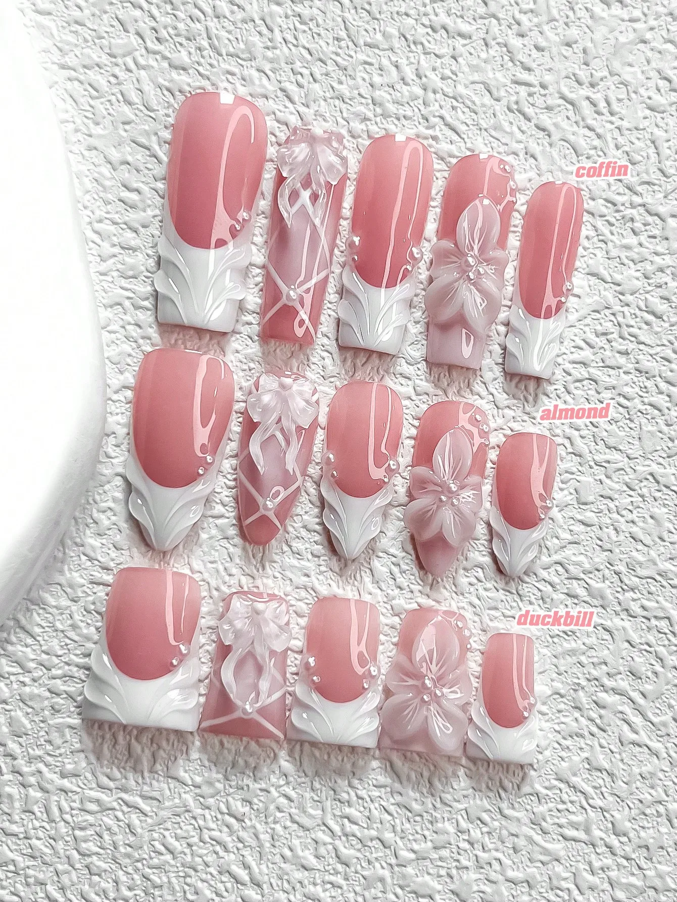 10pcs Sweet French Handmade Manicure Set, Including Polygel Nail Kit, 5-Petal Flower Nail Art, Champagne Teardrop Rhinestone Nail Decor, Hand-Painted Solid Color Water Drop, White Branch Polka Dot, White And Yellow Nail Polish, With Manicure Tools (1 Jell
10pcs Sweet French Handmade Manicure Set, Including Polygel Nail Kit, 5-Petal Flower Nail Art, Champagne Teardrop Rhinestone Nail Decor, Hand-Painted Solid Color Water Drop, White Branch Polka Dot, White And Yellow Nail Polish, With Manicure Tools (1 Jell