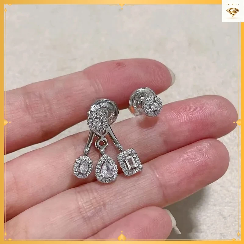 Designer JewelryNew AB Style TwoinOne Earrings For Women Personality Elegant Light Luxury Asymmetric for gift
Designer JewelryNew AB Style TwoinOne Earrings For Women Personality Elegant Light Luxury Asymmetric for gift