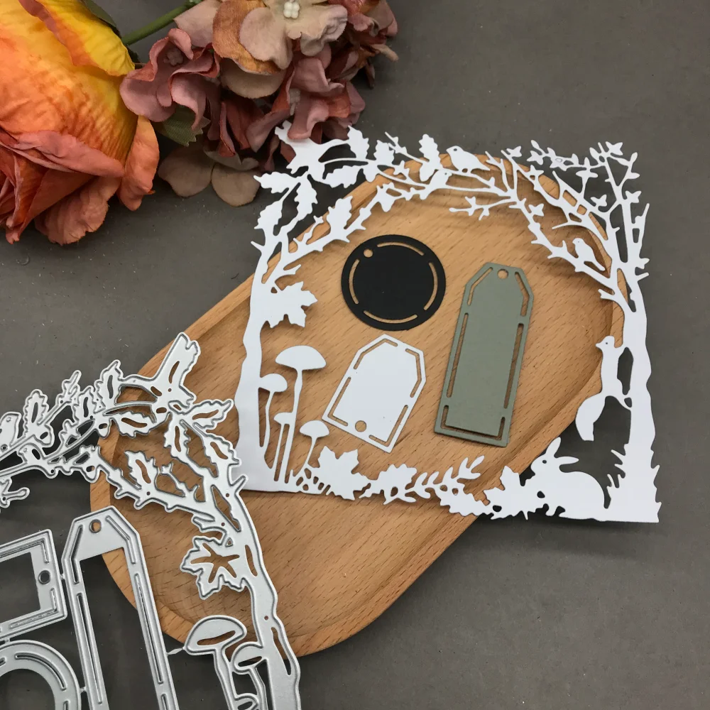 1pcs metal cutting dies cut die mold Forest Tree Frame Scrapbook paper craft blade punch stencils dies
1pcs metal cutting dies cut die mold Forest Tree Frame Scrapbook paper craft blade punch stencils dies
