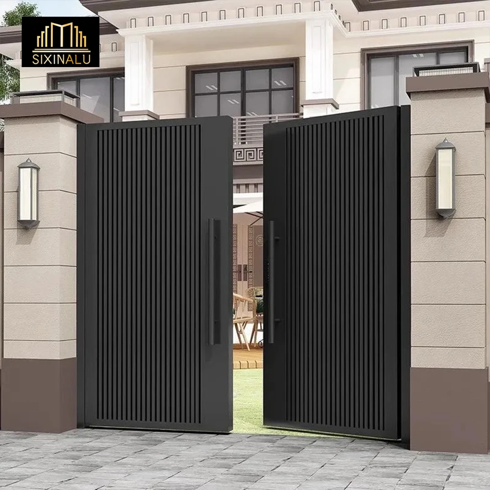Sixinalu Casement Gates Door Main Fence Aluminum Big House Entrance Exterior Patio Back Side Doors Home Decor Custom Panel
Sixinalu Casement Gates Door Main Fence Aluminum Big House Entrance Exterior Patio Back Side Doors Home Decor Custom Panel