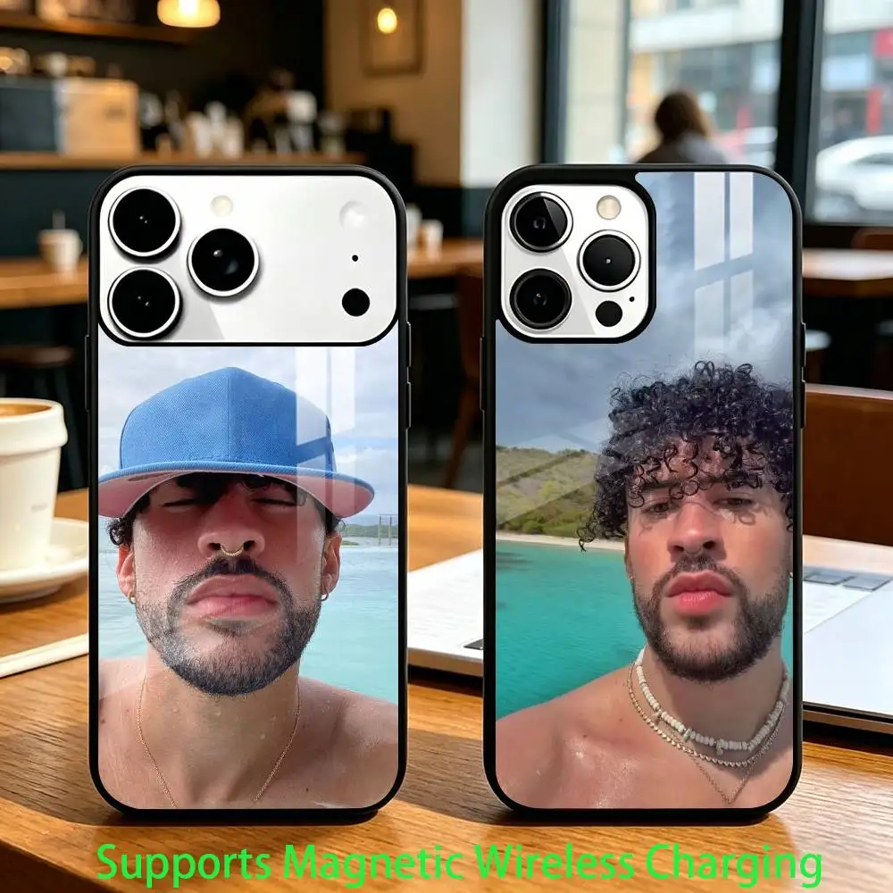 Reggaeton Singer Bad Bunny Phone Case For iPhone17,16,15,14,13,12,11 Plus,Pro Supports Magnetic Wireless Charging
Reggaeton Singer Bad Bunny Phone Case For iPhone17,16,15,14,13,12,11 Plus,Pro Supports Magnetic Wireless Charging