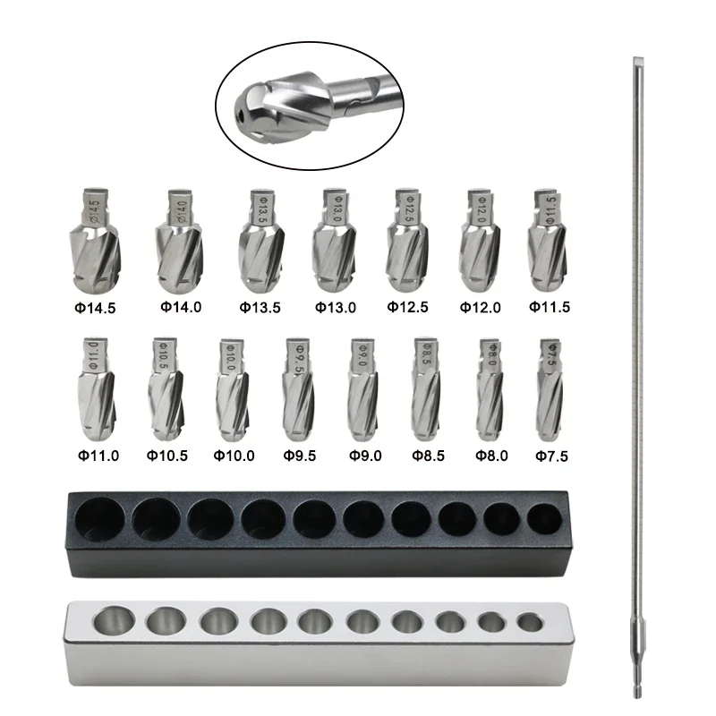 GREATLH Flexible Reamer Medical Intramedullary Nail Cannulated Soft Drill Bit Detachable Reamer Body Orthopedic Surgical Tools
GREATLH Flexible Reamer Medical Intramedullary Nail Cannulated Soft Drill Bit Detachable Reamer Body Orthopedic Surgical Tools