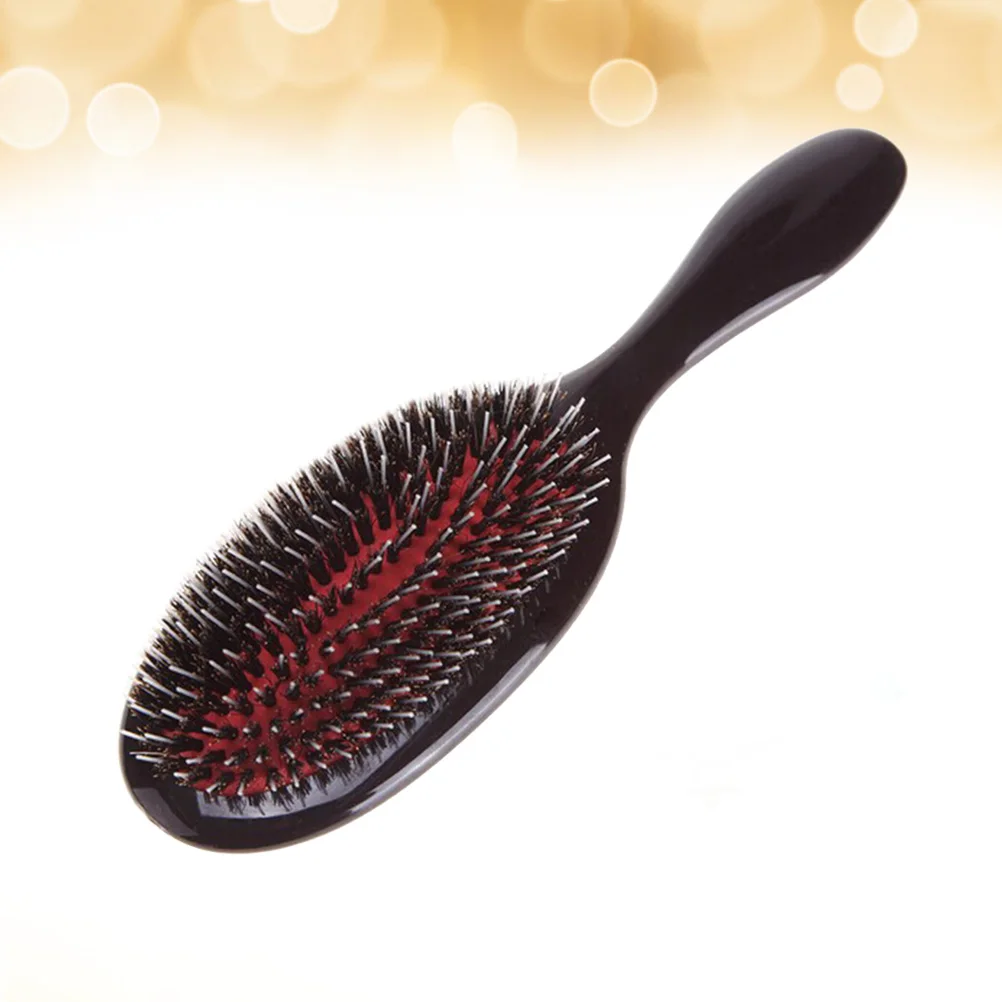 Natural Bristles Hair Combs Anti-static Hair Care Massager with Plastic Handle for Hair Drying Therapy
Natural Bristles Hair Combs Anti-static Hair Care Massager with Plastic Handle for Hair Drying Therapy