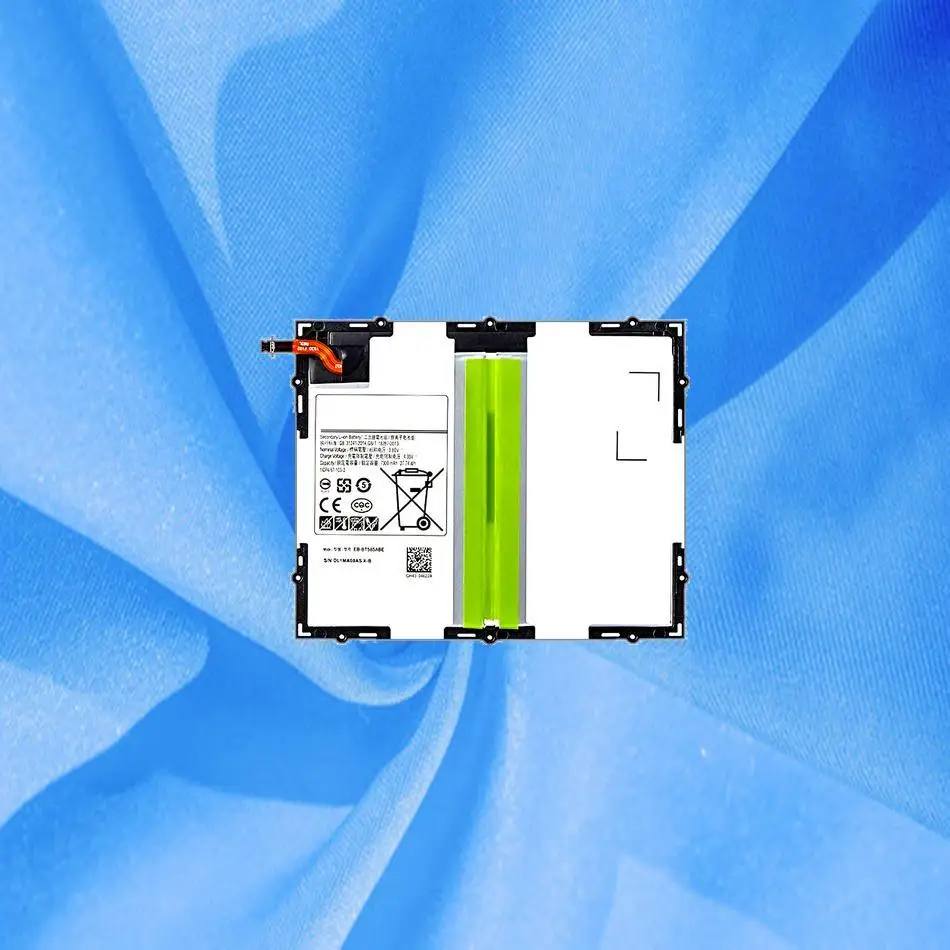 7800Mah Reliable Replacement EB-BT585ABE High Capacity Tablet Battery For Samsung Galaxy Tab A 10.1 2016 T580 T585 T580N T585N
7800Mah Reliable Replacement EB-BT585ABE High Capacity Tablet Battery For Samsung Galaxy Tab A 10.1 2016 T580 T585 T580N T585N