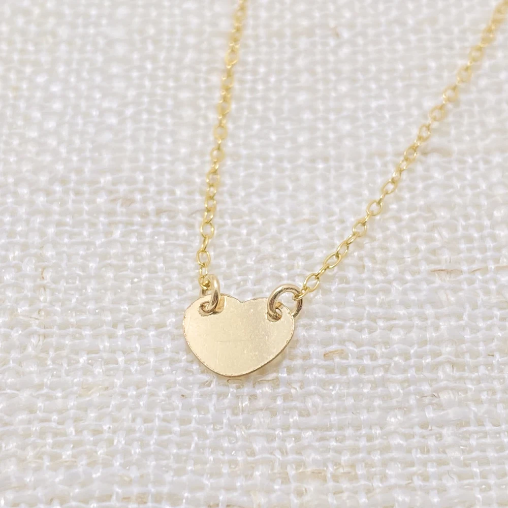 Necklaces 14K Gold Filled Choker Handmade Gold Double Hole Heart Coin Charm Pendants Jewelry for Women Party Birthday Daily Gift
Necklaces 14K Gold Filled Choker Handmade Gold Double Hole Heart Coin Charm Pendants Jewelry for Women Party Birthday Daily Gift
