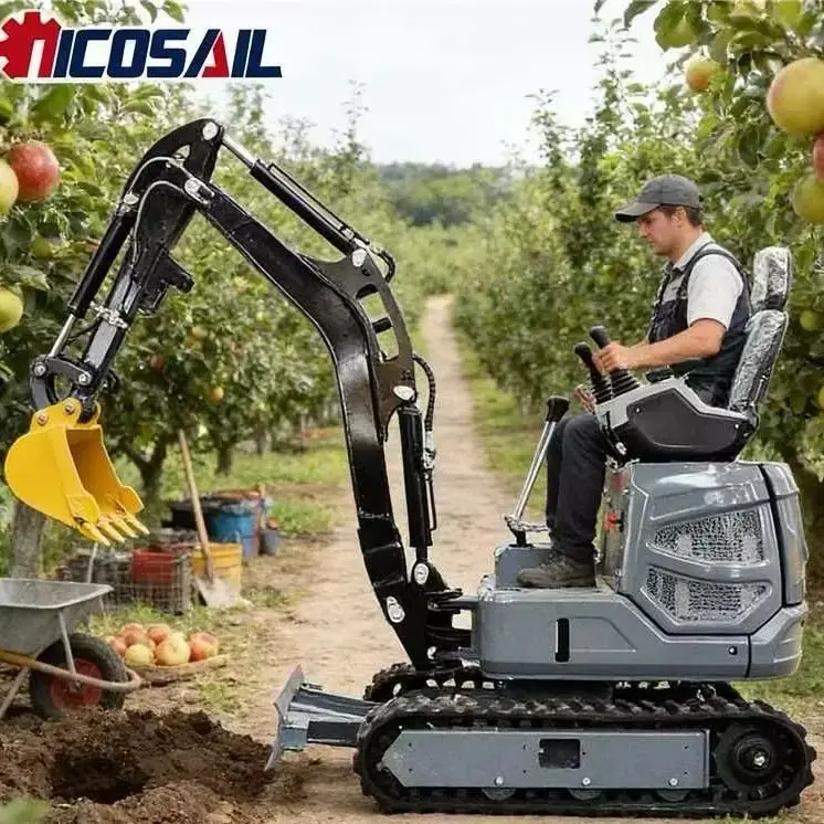 Popular low-priced small 1.8-ton excavator, true hydraulic, Chinese mini excavator for sale
Popular low-priced small 1.8-ton excavator, true hydraulic, Chinese mini excavator for sale