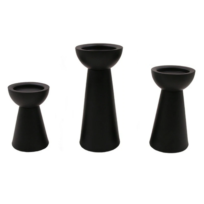 Black Candle Holders Set Of 3 Candle Holders For Pillar Candles Pillar Candle Holder Centerpiece For Table
Black Candle Holders Set Of 3 Candle Holders For Pillar Candles Pillar Candle Holder Centerpiece For Table