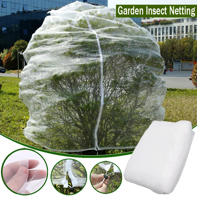 1PC Large Fruits Tree Netting Cover with Zipper and Drawstring Garden Insect Netting Transparent Bird Plant Barrier Mesh Screen
1PC Large Fruits Tree Netting Cover with Zipper and Drawstring Garden Insect Netting Transparent Bird Plant Barrier Mesh Screen
