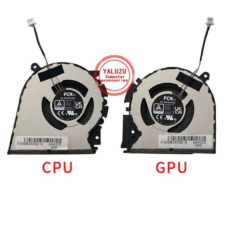 New Laptop CPU GPU Cooling Fan For ASUS 14X OLED M3400Q M3400QA K3400P M3401Q M7400Q M7400QE X7400P X7400PC ND75C76 20L23 20L22
New Laptop CPU GPU Cooling Fan For ASUS 14X OLED M3400Q M3400QA K3400P M3401Q M7400Q M7400QE X7400P X7400PC ND75C76 20L23 20L22