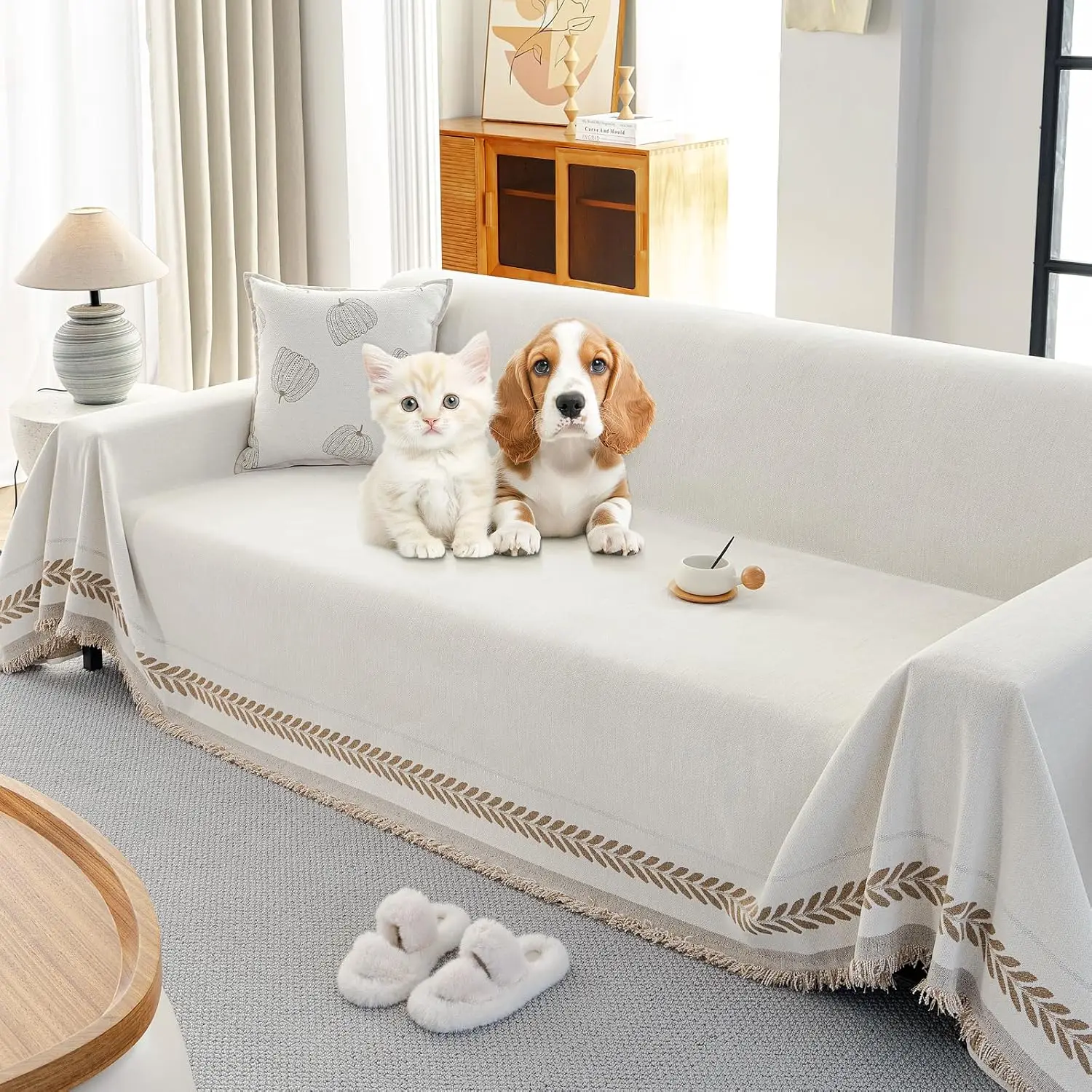 Couch Cover, Sofa Covers Washable, Soft Couch Covers For 3 Cushion Couch Sofa Pet Friendly, Thi Chenille Futon Cover, Loveseat
Couch Cover, Sofa Covers Washable, Soft Couch Covers For 3 Cushion Couch Sofa Pet Friendly, Thi Chenille Futon Cover, Loveseat