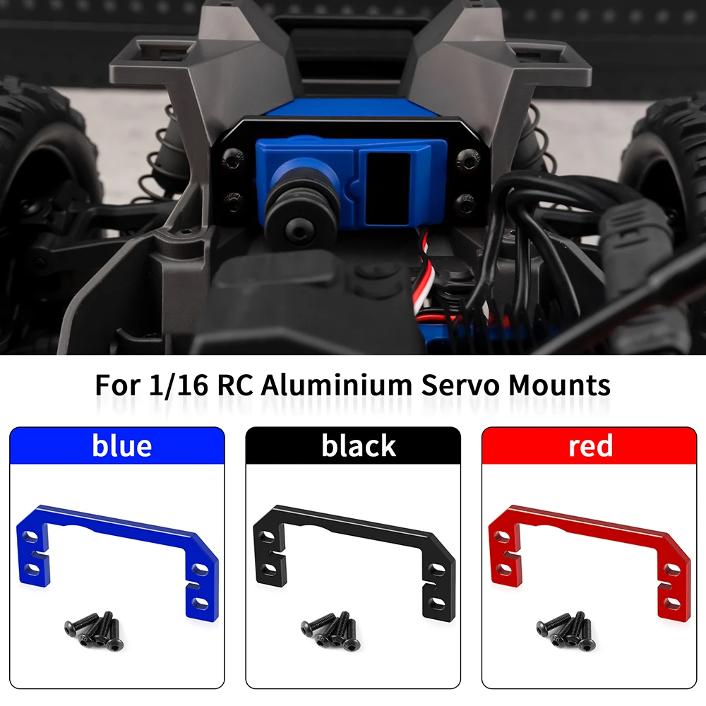 AXSPEED Aluminum Alloy Servo Mount Holder Servo Fixed Bracket For 1/16 RC Car Mini Maxx Upgrade Parts
AXSPEED Aluminum Alloy Servo Mount Holder Servo Fixed Bracket For 1/16 RC Car Mini Maxx Upgrade Parts
