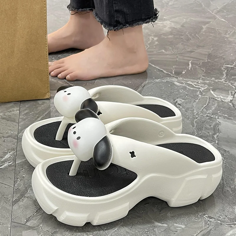 Thick Soled Flip-flops For Women Cartoon Cute DIY Wear On The Beach To Increase Summer Slipper
Thick Soled Flip-flops For Women Cartoon Cute DIY Wear On The Beach To Increase Summer Slipper