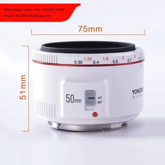 Sell YN 50 Mm Yongnuo F1.8 II Large Aperture Auto Focus Lens For Canon Effect Camera Lens For Canon EOS 70D 5D2 5D3 600D DSLR
Sell YN 50 Mm Yongnuo F1.8 II Large Aperture Auto Focus Lens For Canon Effect Camera Lens For Canon EOS 70D 5D2 5D3 600D DSLR