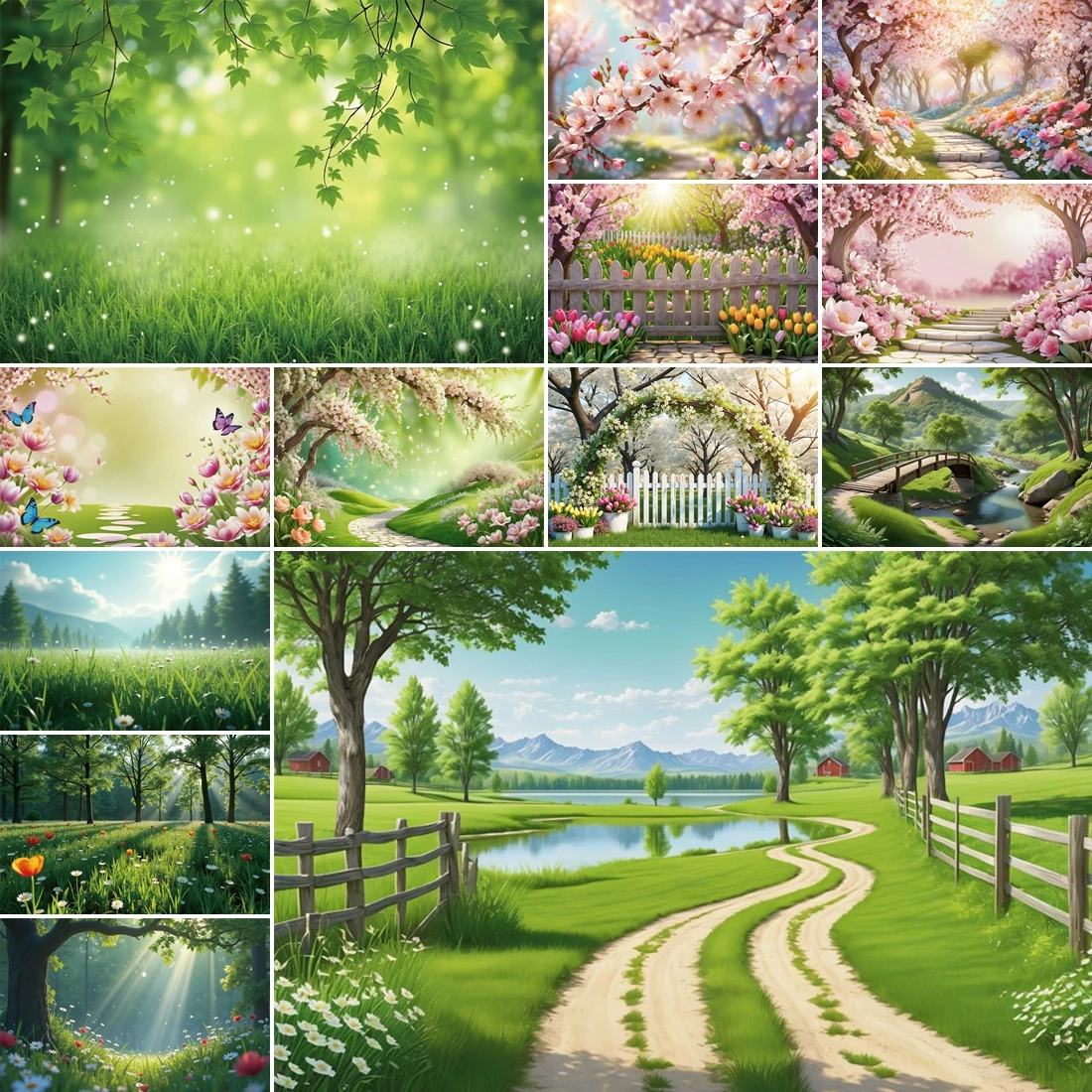 MOON.QG Spring Green Nature Landscape Photography Backdrop Wild Flower Grass River Rustic Background Party Decoration Photocall
MOON.QG Spring Green Nature Landscape Photography Backdrop Wild Flower Grass River Rustic Background Party Decoration Photocall