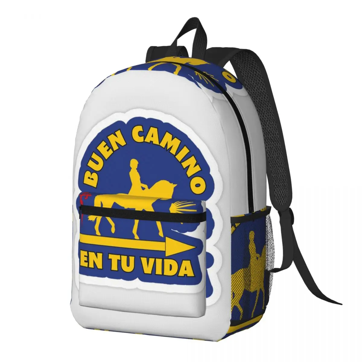 Yellow Camino De Santiago Scallop Shell Backpack Daypack Large Capacity BookBag School Bag Shoulder Bags for Men Women
Yellow Camino De Santiago Scallop Shell Backpack Daypack Large Capacity BookBag School Bag Shoulder Bags for Men Women