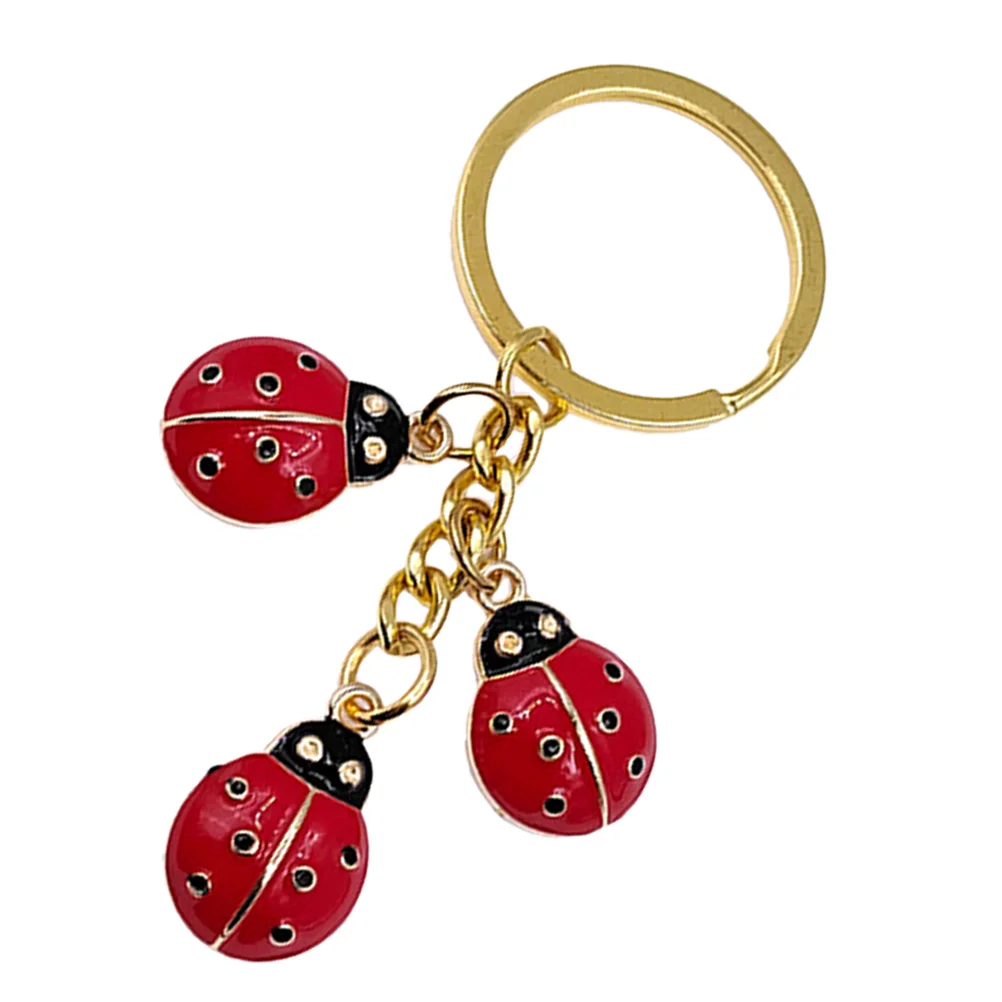 Ladybug Keychain Ornament Pendent Hang Ring Insect Decoration Bag Alloy Holder Pendant Girl
Ladybug Keychain Ornament Pendent Hang Ring Insect Decoration Bag Alloy Holder Pendant Girl