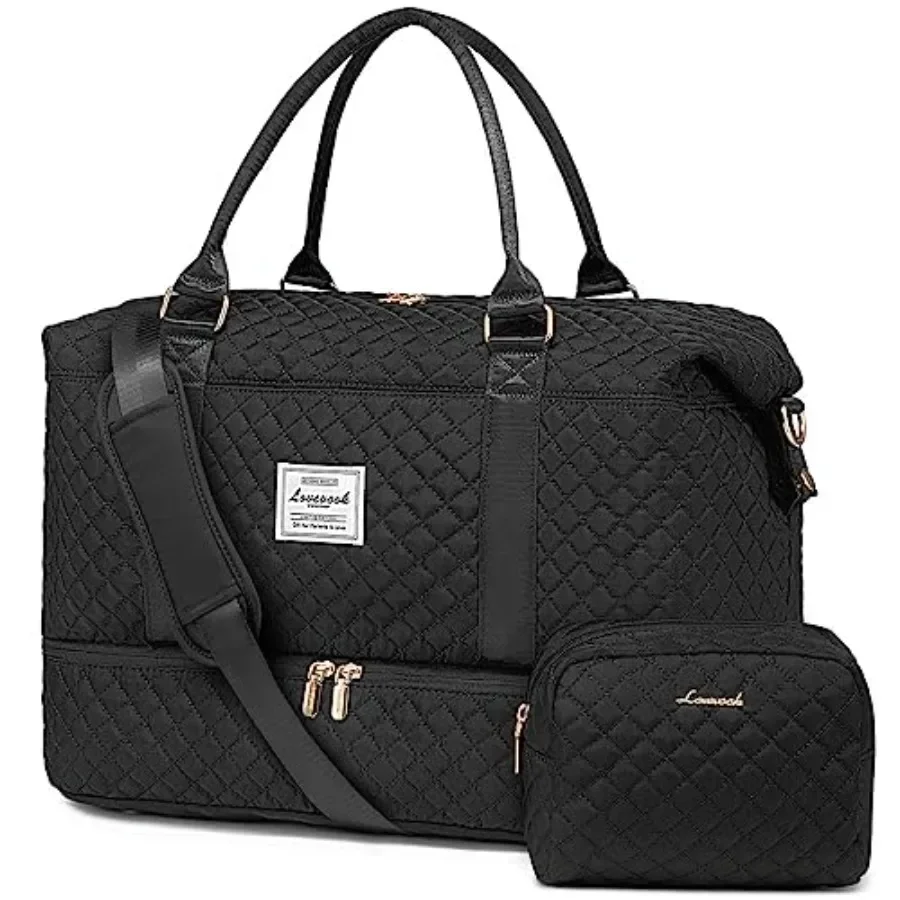 LOVEVOOK Travel Duffle Bag, Weekender Bags for Women with Shoe Compartment Carry on Overnight Bag with Toiletry Bag, Gym Duffel
LOVEVOOK Travel Duffle Bag, Weekender Bags for Women with Shoe Compartment Carry on Overnight Bag with Toiletry Bag, Gym Duffel