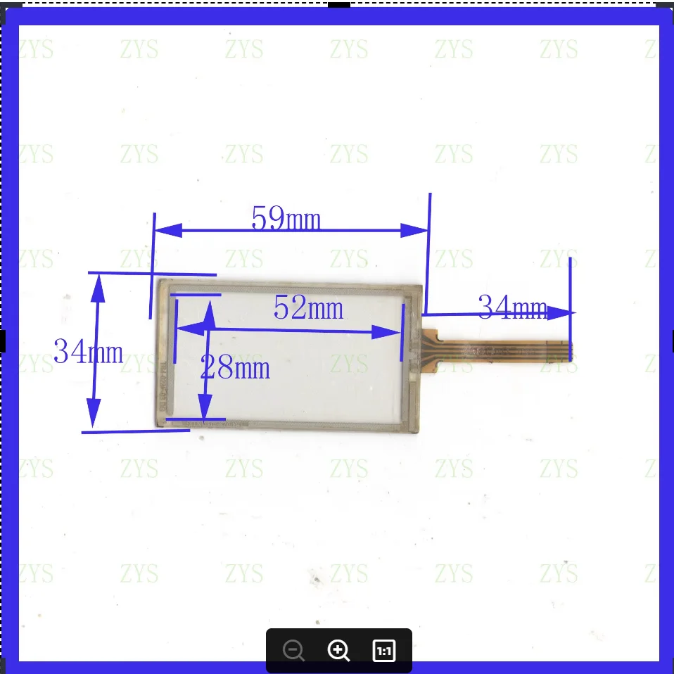 TR4023F03 4-проводная резистивная сенсорная панель-дигитайзер (стекло) для промышленного управления TR4-023F-03
TR4023F03 4-проводная резистивная сенсорная панель-дигитайзер (стекло) для промышленного управления TR4-023F-03
