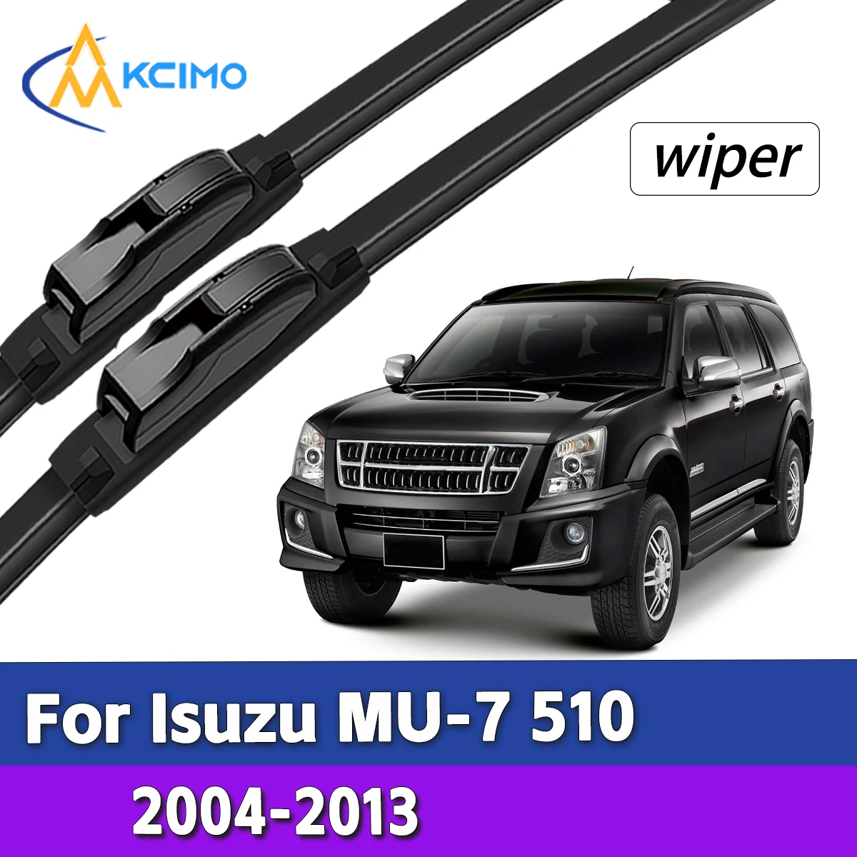 Front Windshield Wiper Blades For Isuzu MU-7 510 2004-2013 All Weather Silent Streak Free Rubber Window Wiper Replacement
Front Windshield Wiper Blades For Isuzu MU-7 510 2004-2013 All Weather Silent Streak Free Rubber Window Wiper Replacement