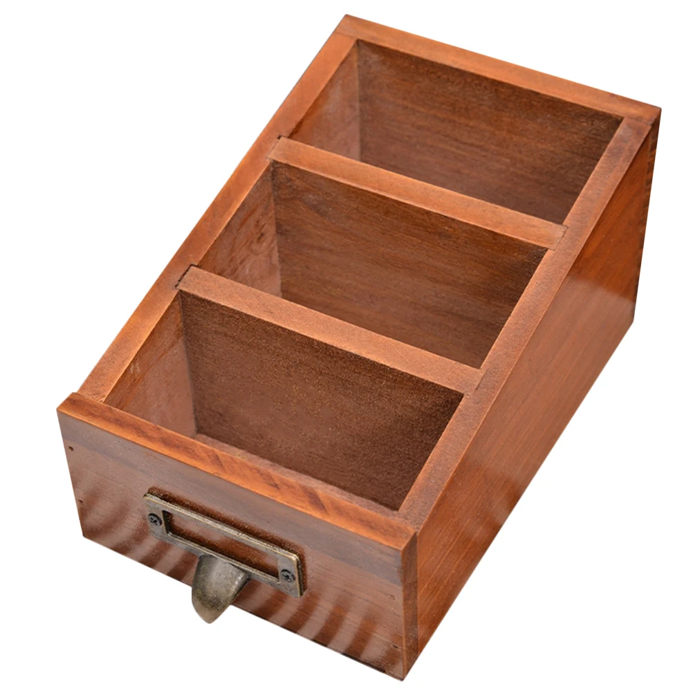 Rustic Wooden Drawer Storage Box Desk ganizer Remote Control Holder Sturdy Structure Office Supplies Sundries Storage Solution
Rustic Wooden Drawer Storage Box Desk ganizer Remote Control Holder Sturdy Structure Office Supplies Sundries Storage Solution