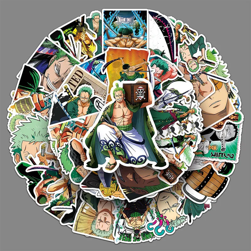 50PCS Roronoa Zoro DIY Cartoon Stickers Phone Trunk Refrigerator Waterproof Anime Stickers Anime Figure Image Toys Sticker Gift
50PCS Roronoa Zoro DIY Cartoon Stickers Phone Trunk Refrigerator Waterproof Anime Stickers Anime Figure Image Toys Sticker Gift