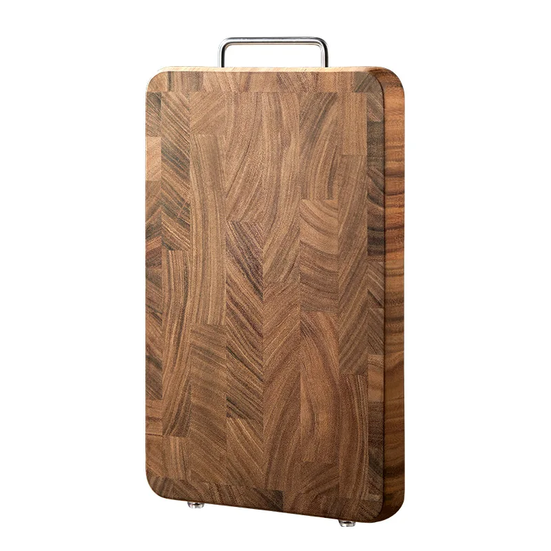 Black walnut chopping board Solid wood cutting board mortise and tenon joint technology household double-sided cutting board
Black walnut chopping board Solid wood cutting board mortise and tenon joint technology household double-sided cutting board
