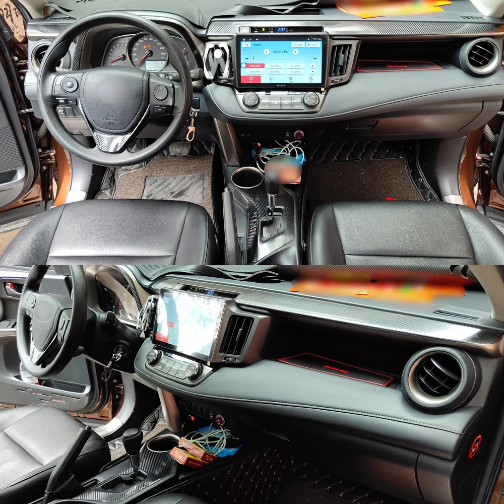Car-Styling Carbon Fiber Car Interior Center Console Color Change Molding Sticker Decals For Toyota RAV4 2013-2019
Car-Styling Carbon Fiber Car Interior Center Console Color Change Molding Sticker Decals For Toyota RAV4 2013-2019