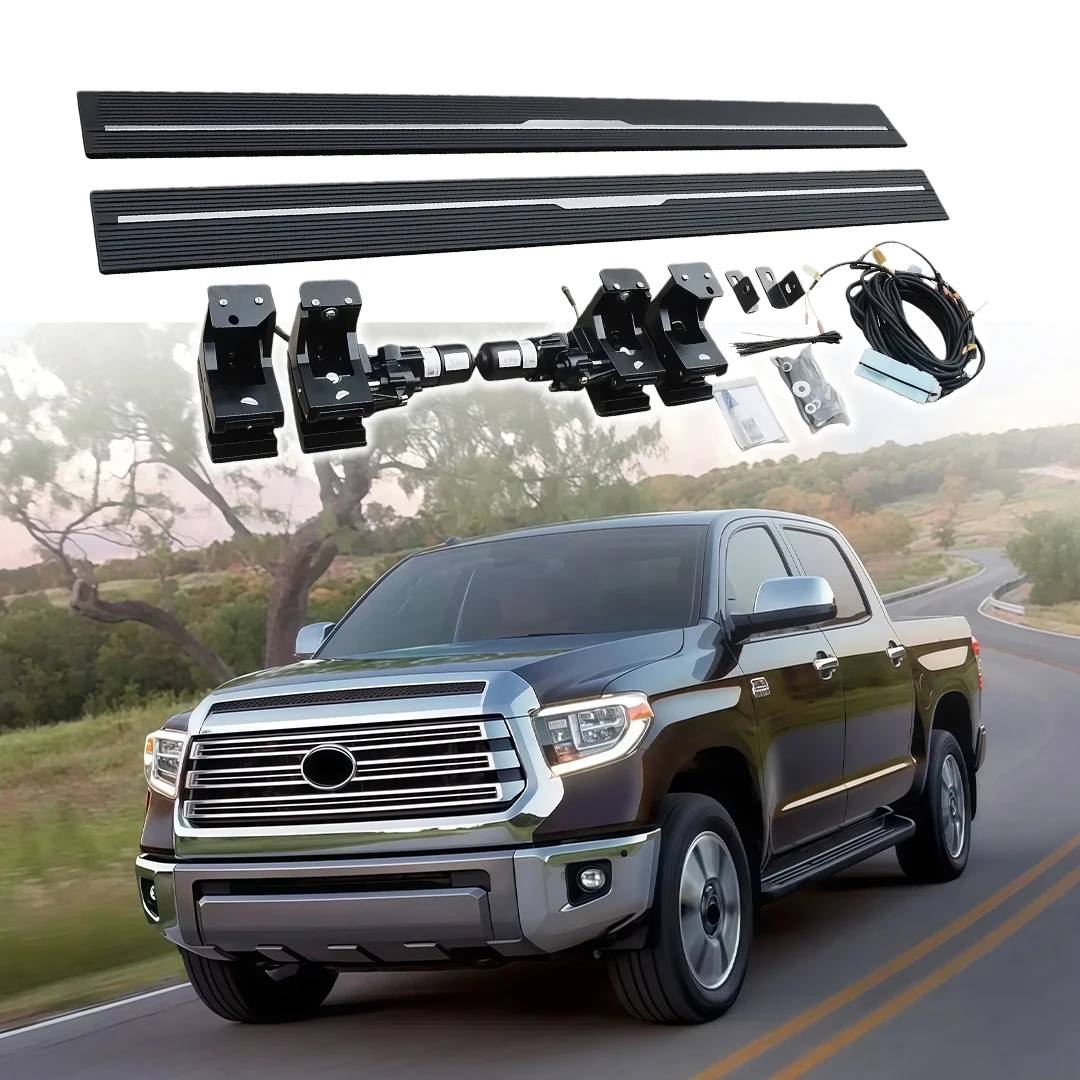 Выдвижные электрические пороги Powerstep для Toyota Tundra 2011-2021
Выдвижные электрические пороги Powerstep для Toyota Tundra 2011-2021