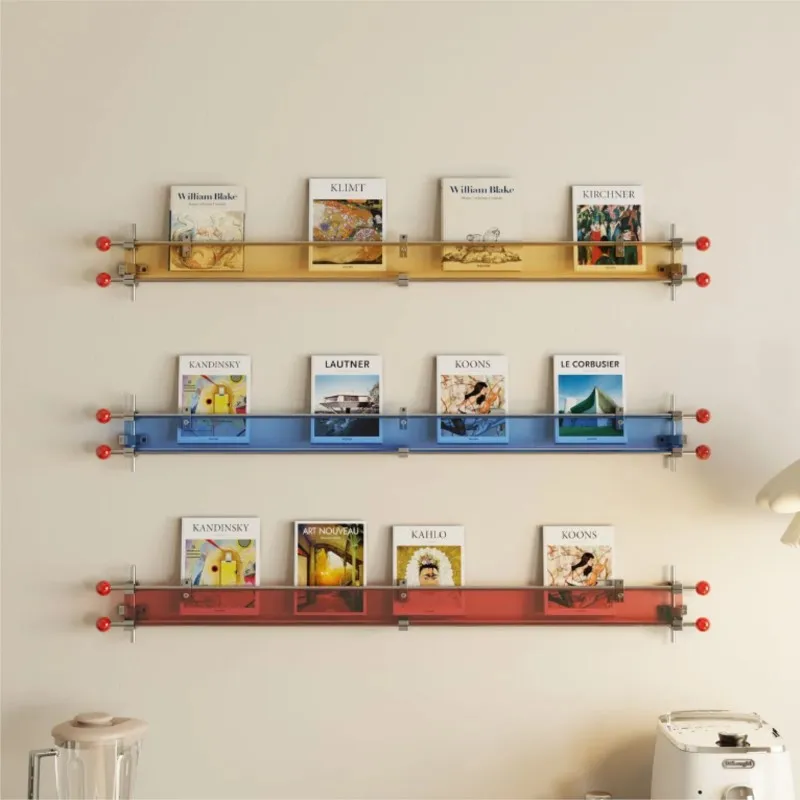 Acrylic Magazine Storage Rack Ultra Narrow Style Shelf Simple Living Room Decoration Storage Rack Wall Bedroom Bookshelf ZI624
Acrylic Magazine Storage Rack Ultra Narrow Style Shelf Simple Living Room Decoration Storage Rack Wall Bedroom Bookshelf ZI624