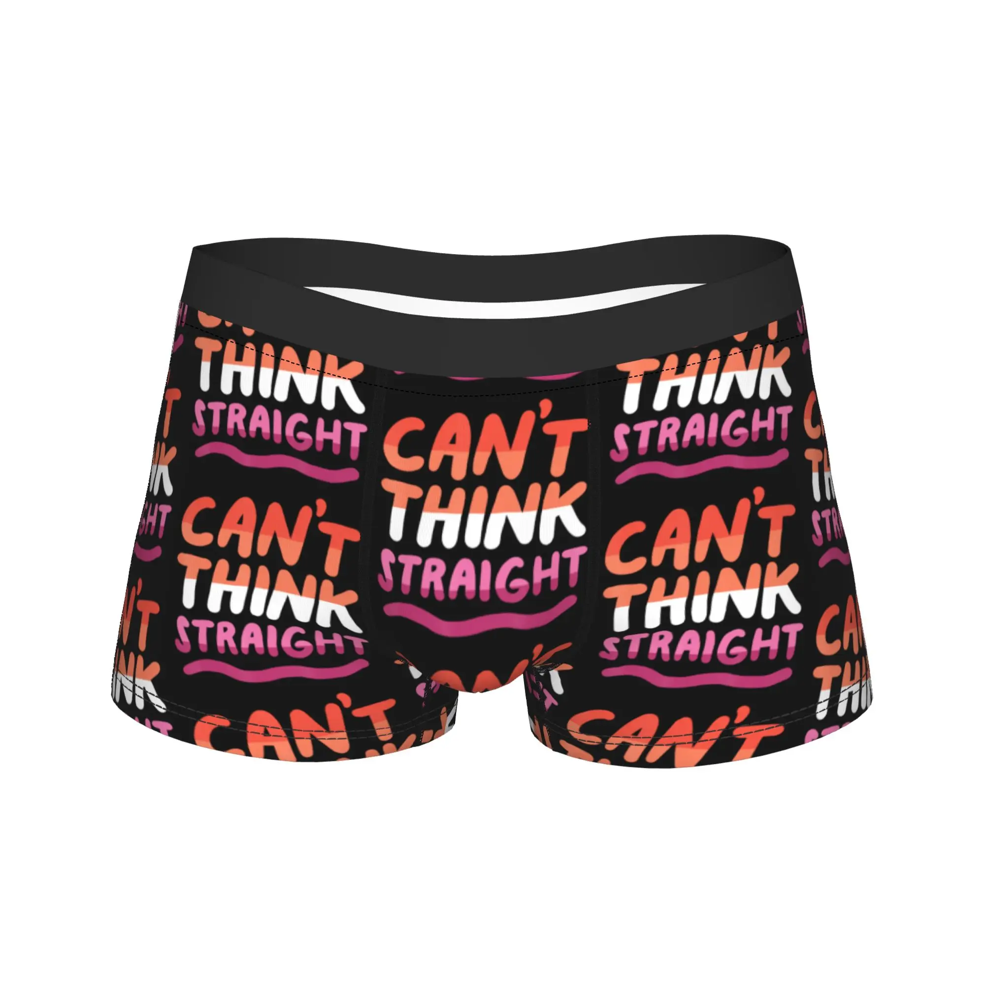 Can’t Even Think Straight Lesbian Orange Pink LGBTQ Underwear Customs Boxer Shorts Quality Underpants Breathable Boxer Brief
Can’t Even Think Straight Lesbian Orange Pink LGBTQ Underwear Customs Boxer Shorts Quality Underpants Breathable Boxer Brief