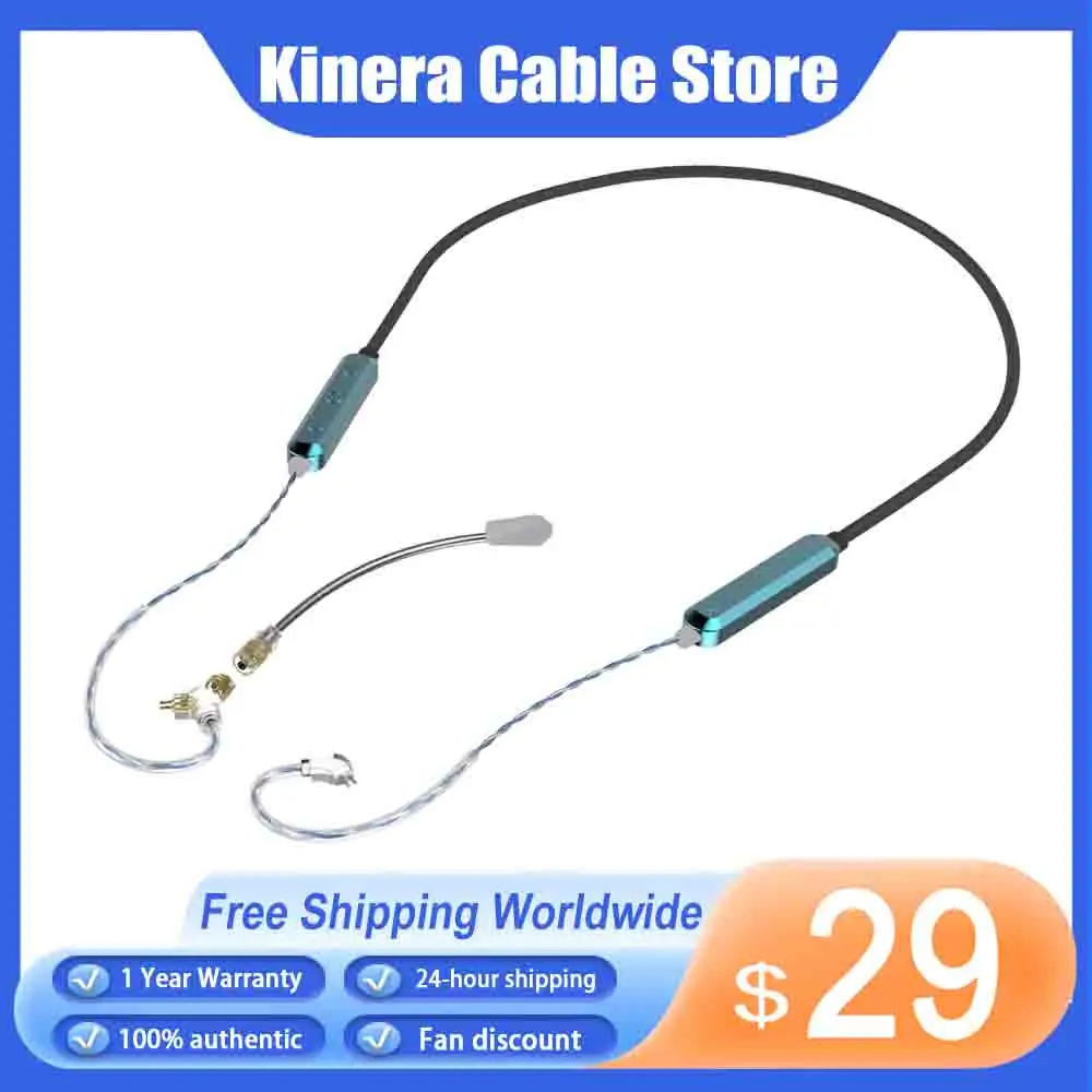 New Kinera Celest SkySoar In-Ear Earphone Bluetooth Hanging Neck Headphone Cable V5.3 With Detachable Mic for Gaming Headset
New Kinera Celest SkySoar In-Ear Earphone Bluetooth Hanging Neck Headphone Cable V5.3 With Detachable Mic for Gaming Headset