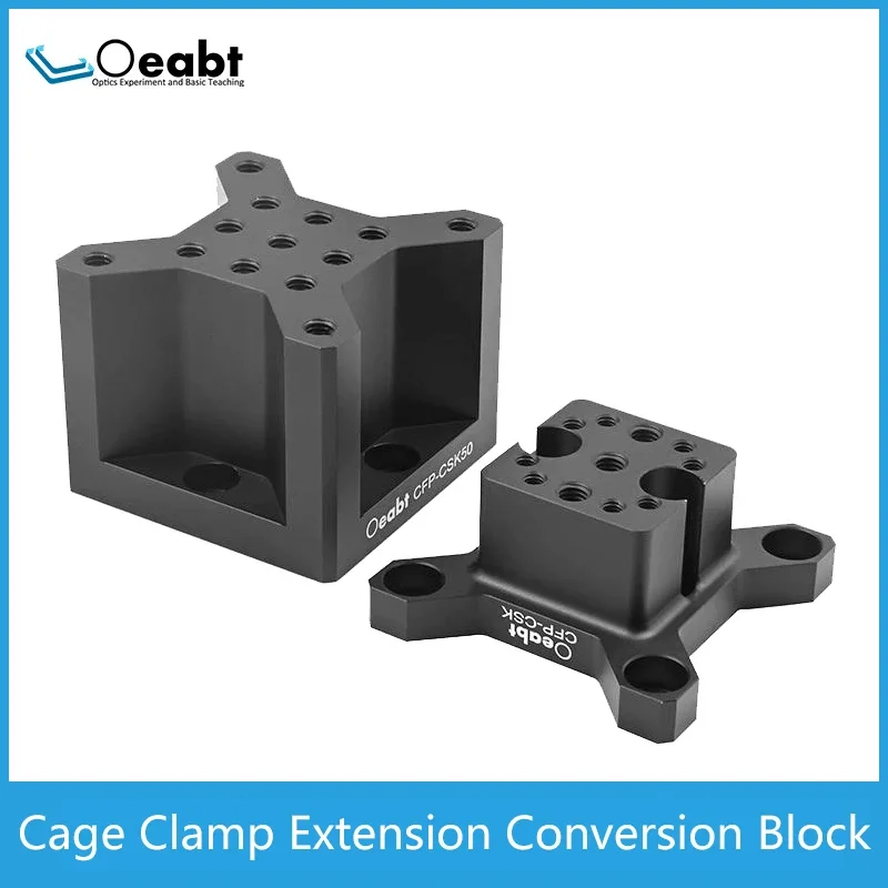 CFP-CSK Cage Fixture Lengthening Conversion Block Clamping Frame Optical System Experiment Microscope
CFP-CSK Cage Fixture Lengthening Conversion Block Clamping Frame Optical System Experiment Microscope