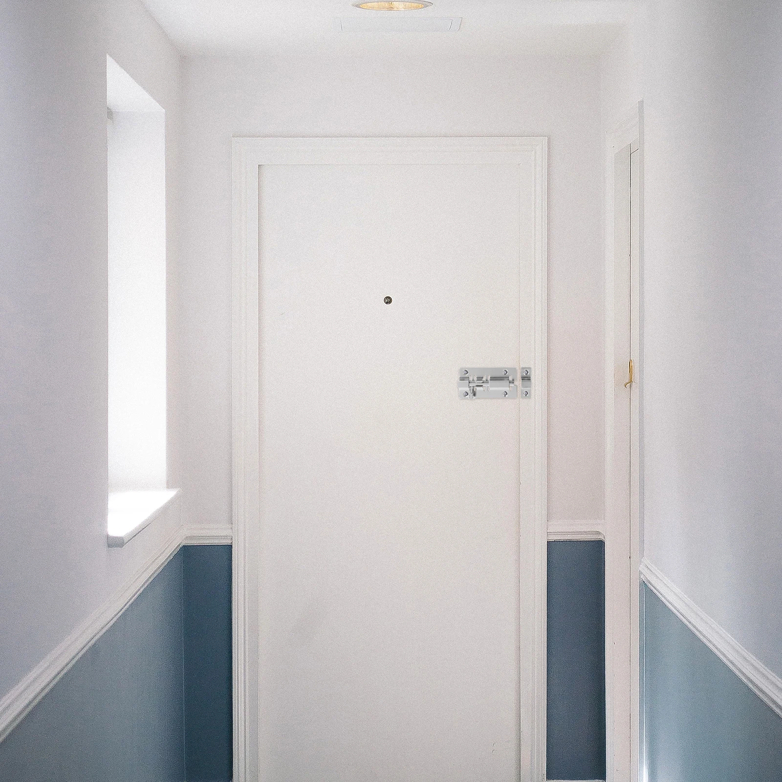 2pc Door Security Slide Latch Heavy Duty Steel Brushed Nickel Finish Corrosion Resistant Sliding Lock For Doors Boxes Cabinets
2pc Door Security Slide Latch Heavy Duty Steel Brushed Nickel Finish Corrosion Resistant Sliding Lock For Doors Boxes Cabinets