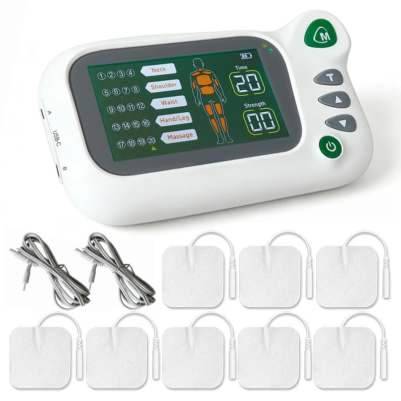 20 Modes Full Body Tens Muscle Electrostimulator EMS Acupuncture Therapy Massage 8 pads Digital Meridian Physiotherapy Apparatus
20 Modes Full Body Tens Muscle Electrostimulator EMS Acupuncture Therapy Massage 8 pads Digital Meridian Physiotherapy Apparatus