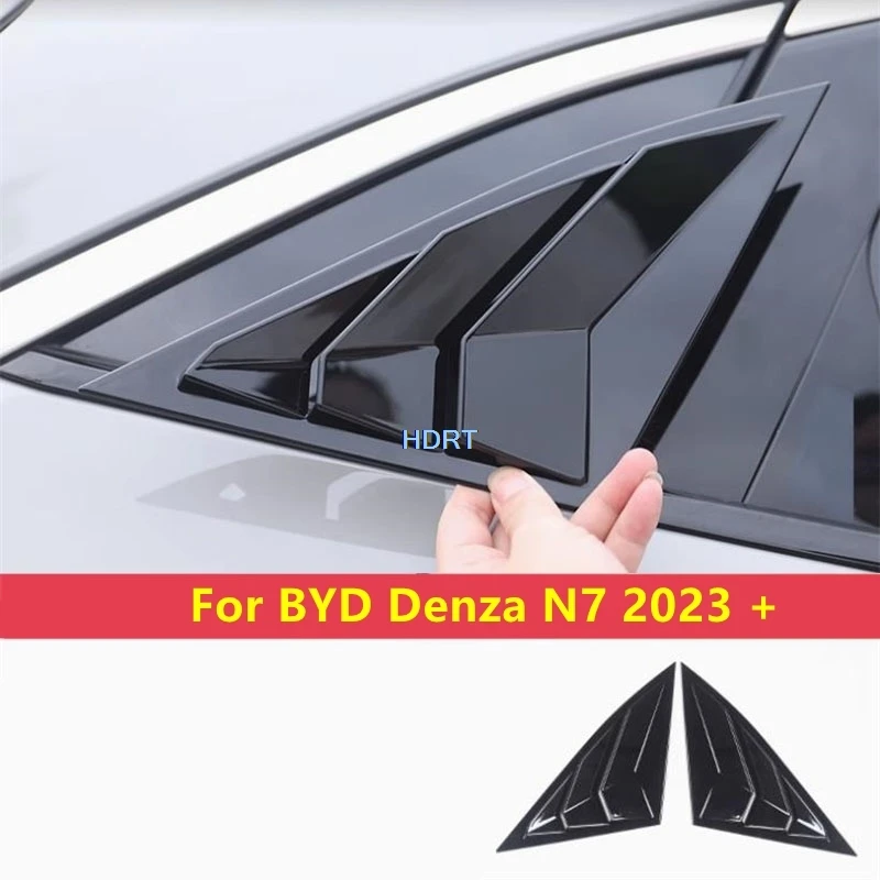 Car Styling Rear Triangular Window Louver Blind Cover Protector Decoration Accessories Exterior Sticker For BYD Denza N7 2023 +
Car Styling Rear Triangular Window Louver Blind Cover Protector Decoration Accessories Exterior Sticker For BYD Denza N7 2023 +