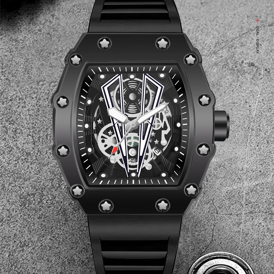 WWOOR Luxury Watch For Men Large Dial Multifunction Sports Waterproof Luminous Sports Casual Clock Men Quartz Watches Men
WWOOR Luxury Watch For Men Large Dial Multifunction Sports Waterproof Luminous Sports Casual Clock Men Quartz Watches Men