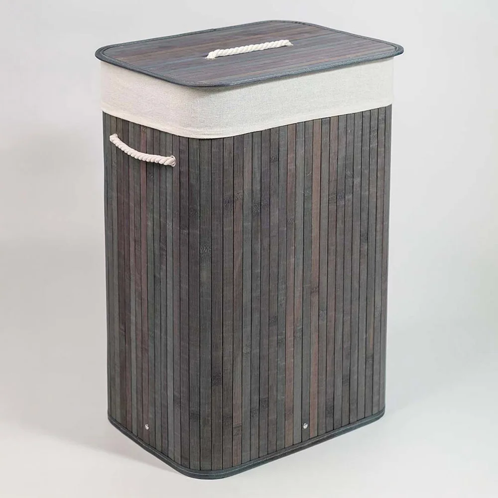 Gray Bamboo Folding Basket I Need It Ecofriendly, Minimalist and with Reinforced Handle for Clothes and Home Organization
Gray Bamboo Folding Basket I Need It Ecofriendly, Minimalist and with Reinforced Handle for Clothes and Home Organization