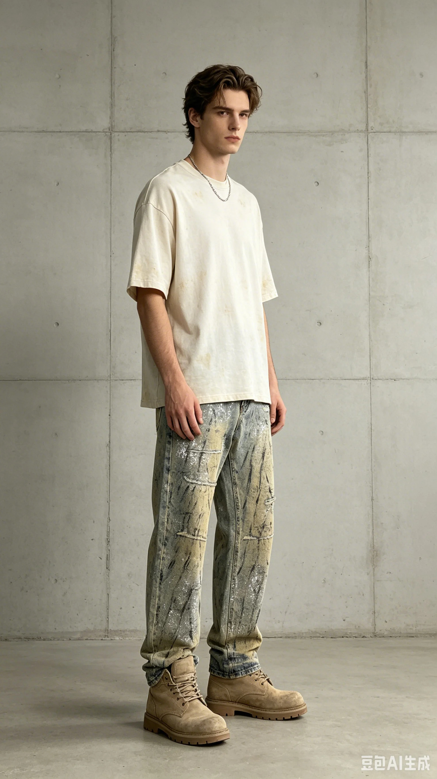 WK18 BLCG High Waist Super Quality Loose Fitting Denim Pants Heavy Thick Unisex Fashion Art Stylish Hand Painting Jeans
WK18 BLCG High Waist Super Quality Loose Fitting Denim Pants Heavy Thick Unisex Fashion Art Stylish Hand Painting Jeans