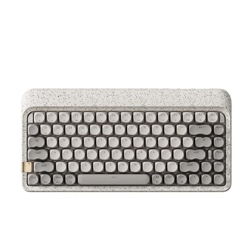 Terrazzo keyboard, mechanical keyboard, wireless Bluetooth three-mode, hot-swappable female office computer
Terrazzo keyboard, mechanical keyboard, wireless Bluetooth three-mode, hot-swappable female office computer