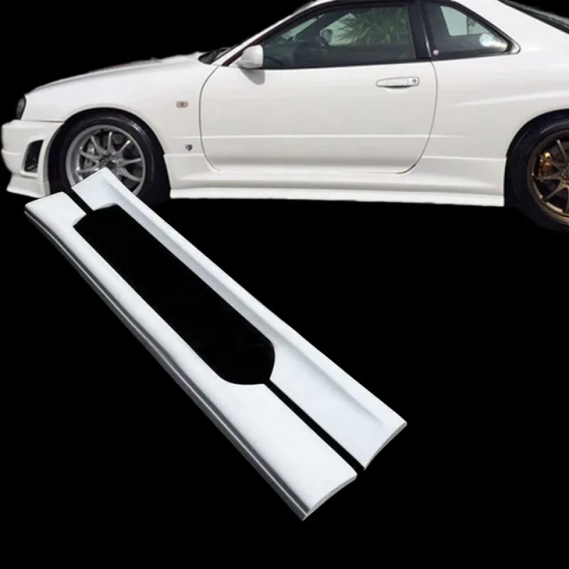 Подходит для Nissan Skyline R34 GTT ESB Style, боковая юбка из стекловолокна, комплекты кузова автомобиля, продукт
Подходит для Nissan Skyline R34 GTT ESB Style, боковая юбка из стекловолокна, комплекты кузова автомобиля, продукт