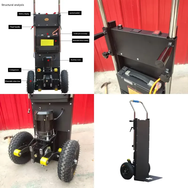 Portable Heavy Electric Folding Stair Climbing Trolley with Platform for Customized OEM Support
Portable Heavy Electric Folding Stair Climbing Trolley with Platform for Customized OEM Support