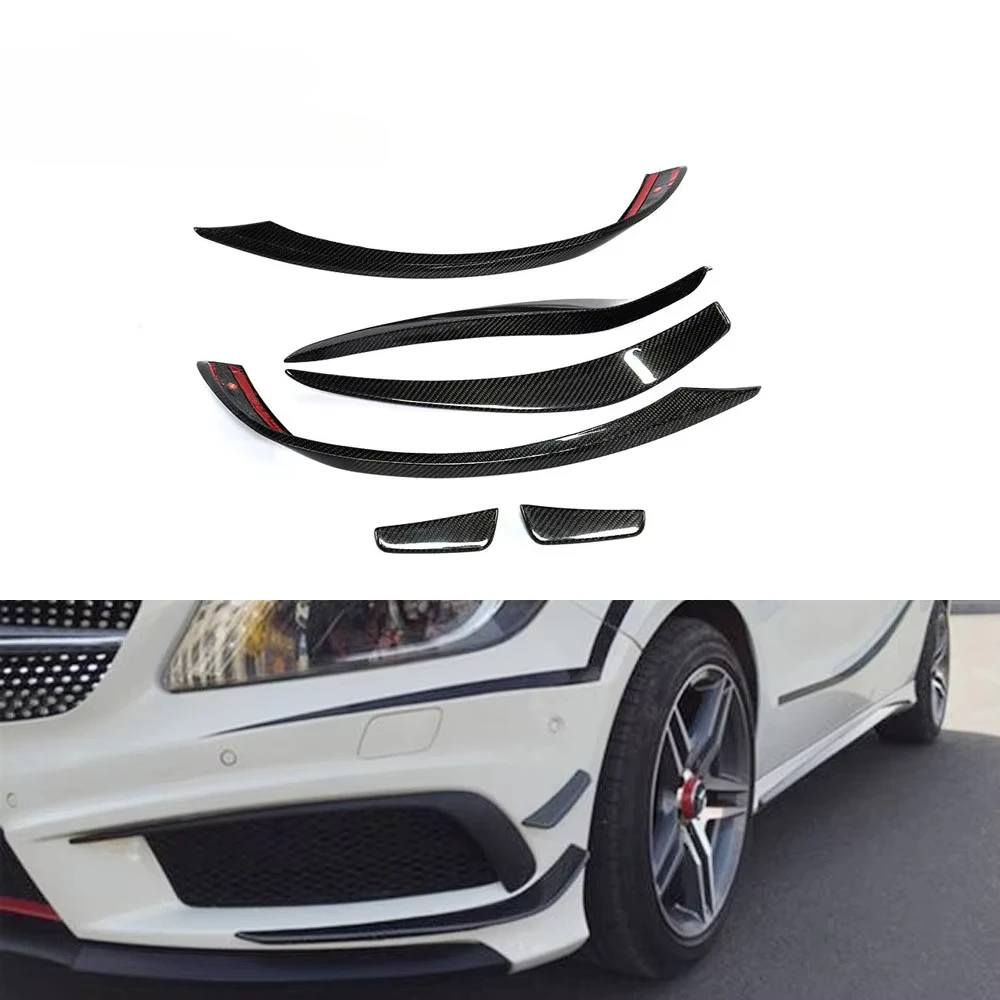 For Mercedes W176 A250 A45 AMG Carbon Front Bumper Spoiler Canards Lip Splitters 13-15
For Mercedes W176 A250 A45 AMG Carbon Front Bumper Spoiler Canards Lip Splitters 13-15