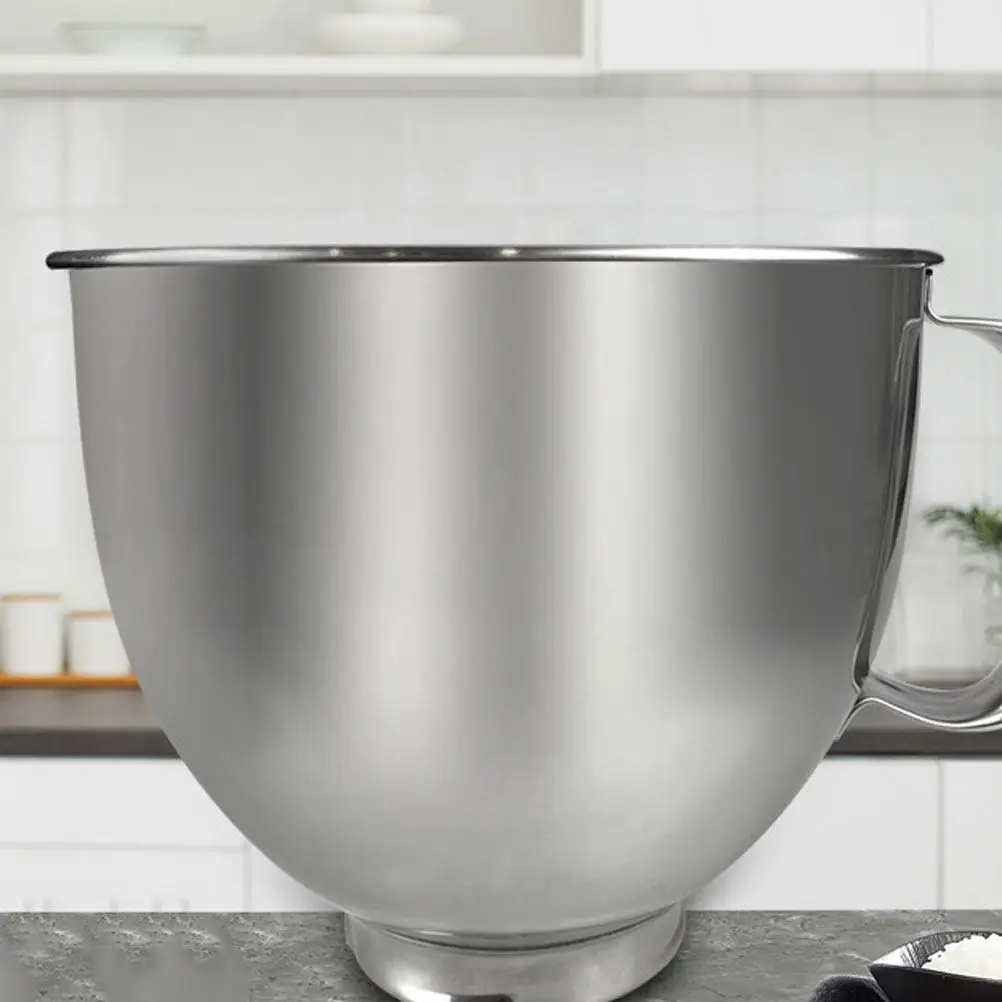 Stainless Steel Mixer Bowl Replacement Dishwasher Safe Flat Bottom Ergonomic Handle Compatible with Stand Mixers Mixing Bowl
Stainless Steel Mixer Bowl Replacement Dishwasher Safe Flat Bottom Ergonomic Handle Compatible with Stand Mixers Mixing Bowl