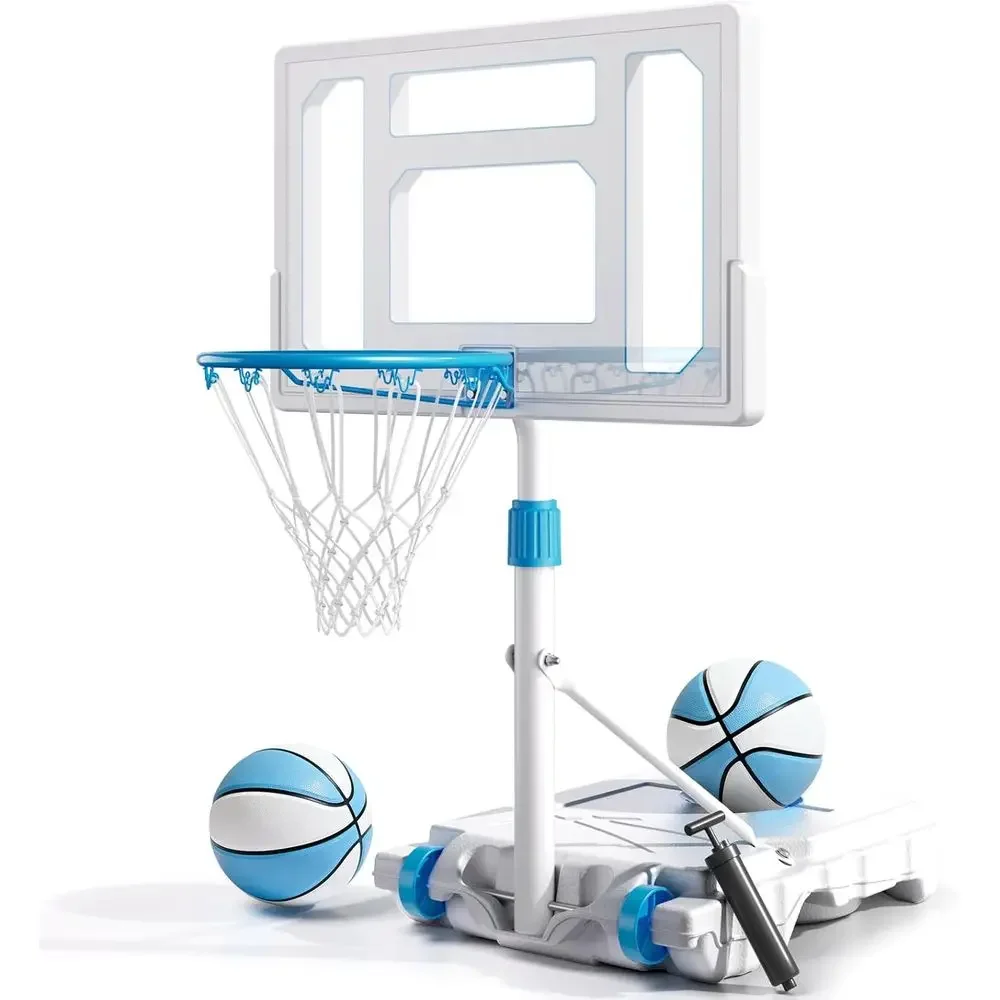 Portable 32 Swimming Pool Basketball Hoop - Stainless Steel, Rust-Resistant Goal Set for Outdoor/Indoor Use
Portable 32 Swimming Pool Basketball Hoop - Stainless Steel, Rust-Resistant Goal Set for Outdoor/Indoor Use